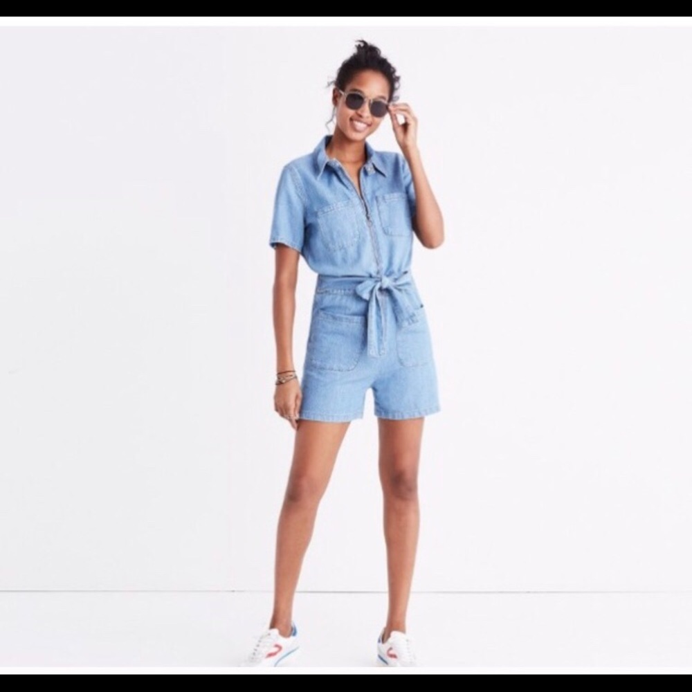 Madewell Denim Romper